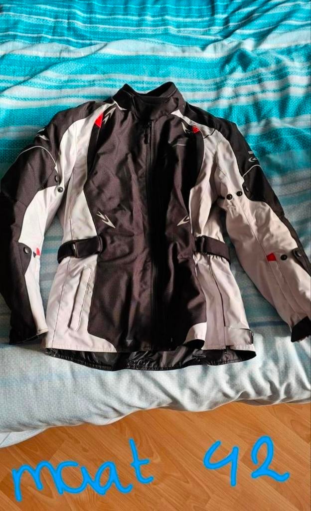 Macna motorpak jas maat 42 + broek maat L, Ophalen, Combipak, Dames, Tweedehands