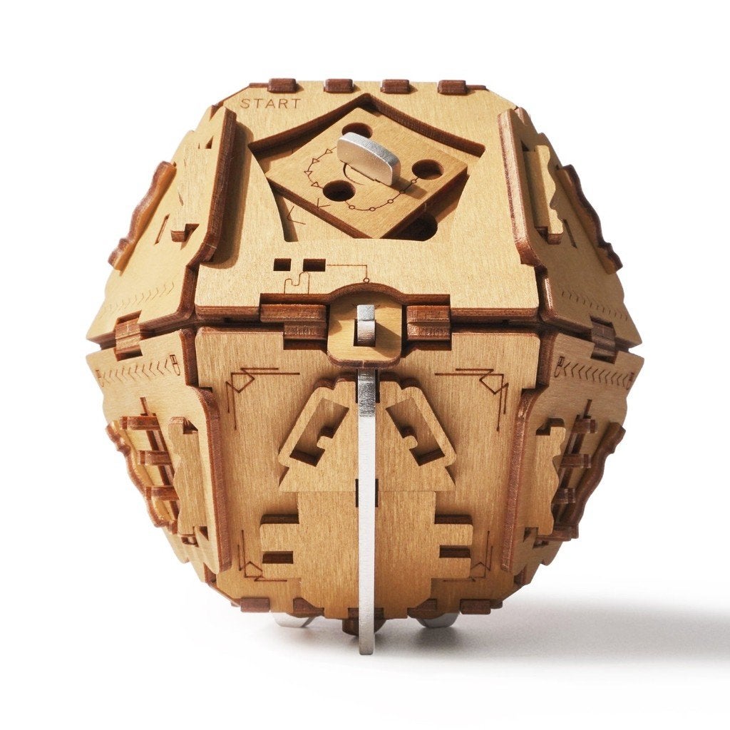 Escape puzzel  / Escape Box Philosopher's Stone Metaal, Ophalen, Minder dan 500 stukjes, Nieuw, Overige typen