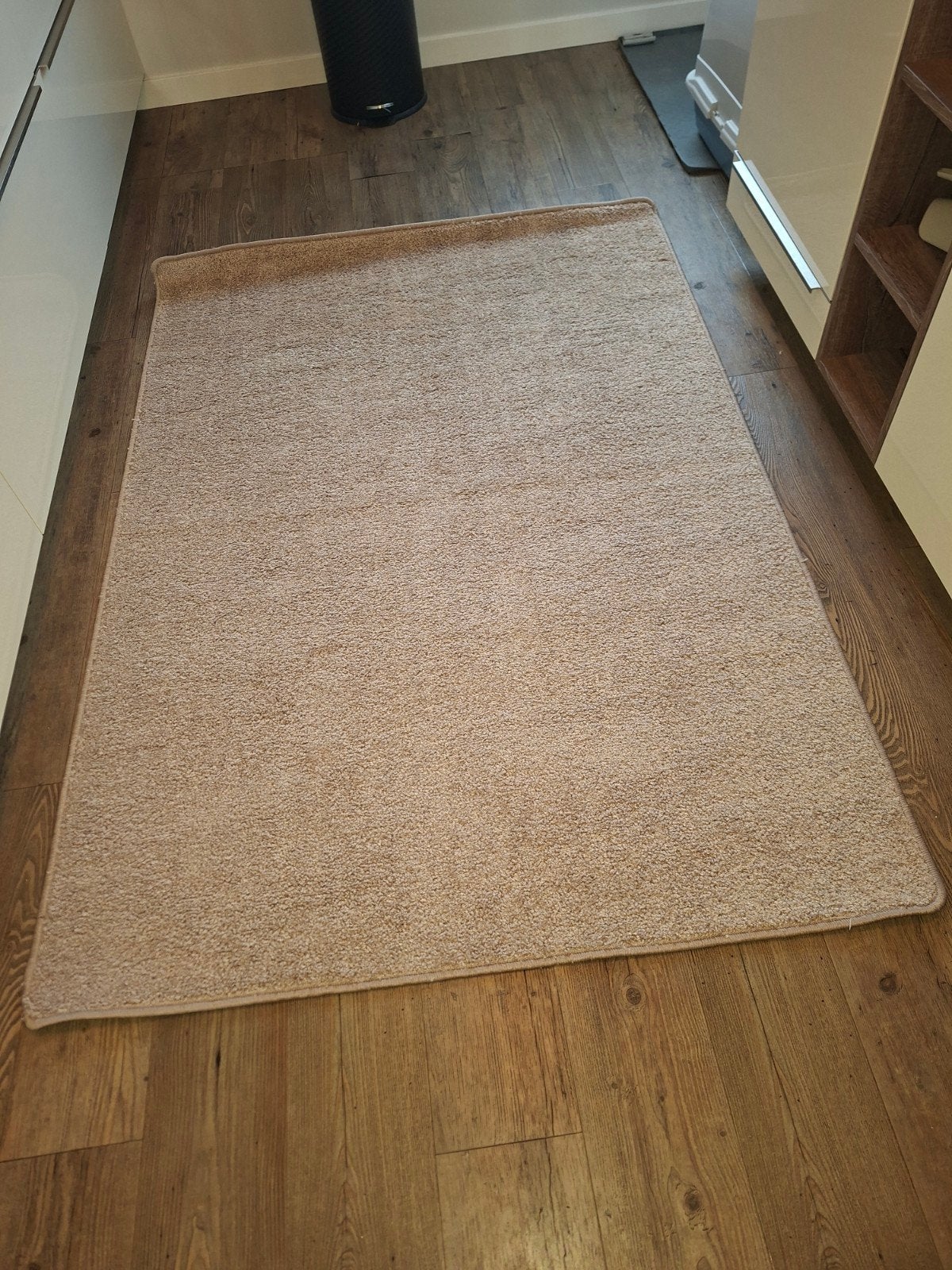 Mooi beige vloerkleed, 1.30x1.90, Ophalen, Modern, Comfortabel, Gebruikt, 100 tot 150 cm