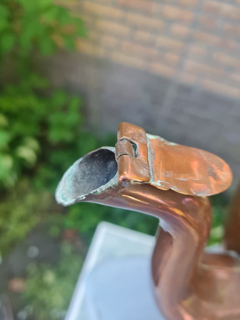 Antieke rood koperen ketel, Antiek en Kunst, Ophalen of Verzenden