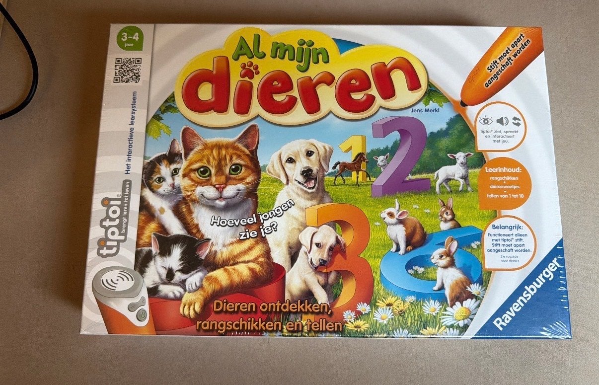 Tiptoi Al Mijn Dieren - Interactief Leersysteem Ravensburger, Kinderen en Baby's, Speelgoed | Educatief en Creatief, Ophalen of Verzenden
