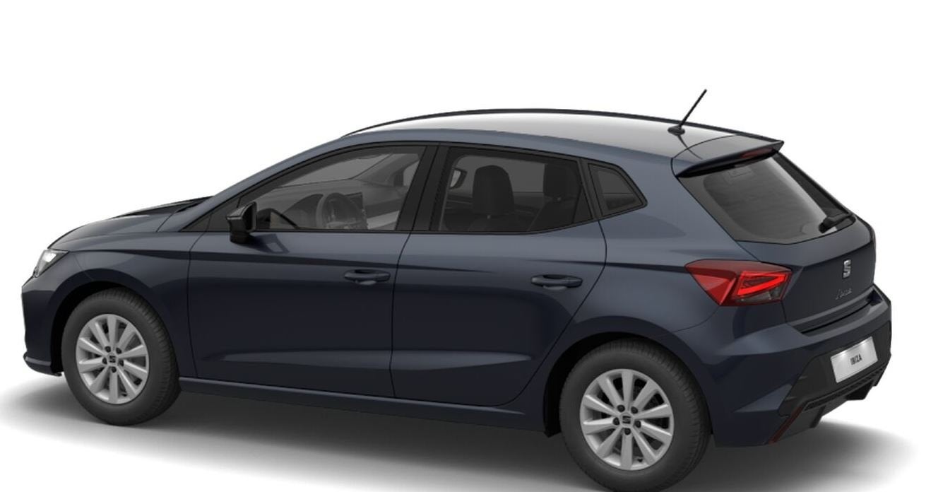SEAT Ibiza 1.0 EcoTSI Reference, Voorwielaandrijving, 12 maanden, Zwart, Ibiza