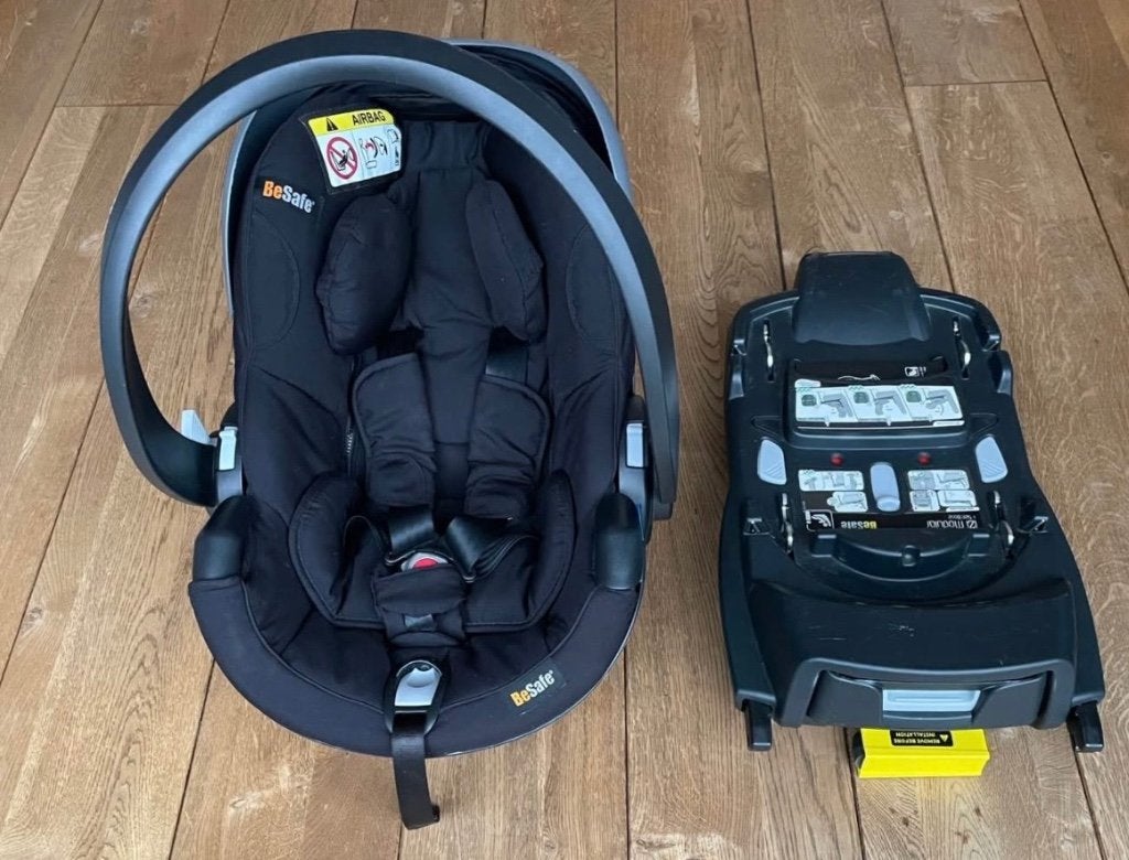 Besafe izi modular 0+ autostoel inclusief base, Ophalen, Gebruikt, Overige merken, Isofix
