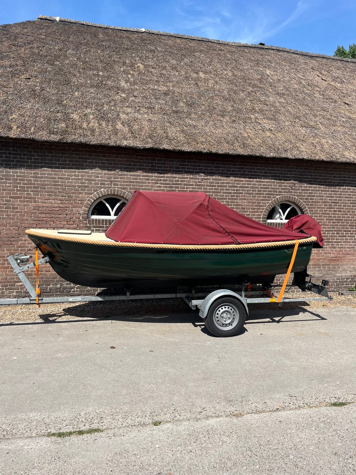 Sloep antaris adria 400 6pk mercury met trailer vaarklaar✅, Ophalen of Verzenden, Antaris, Trailer