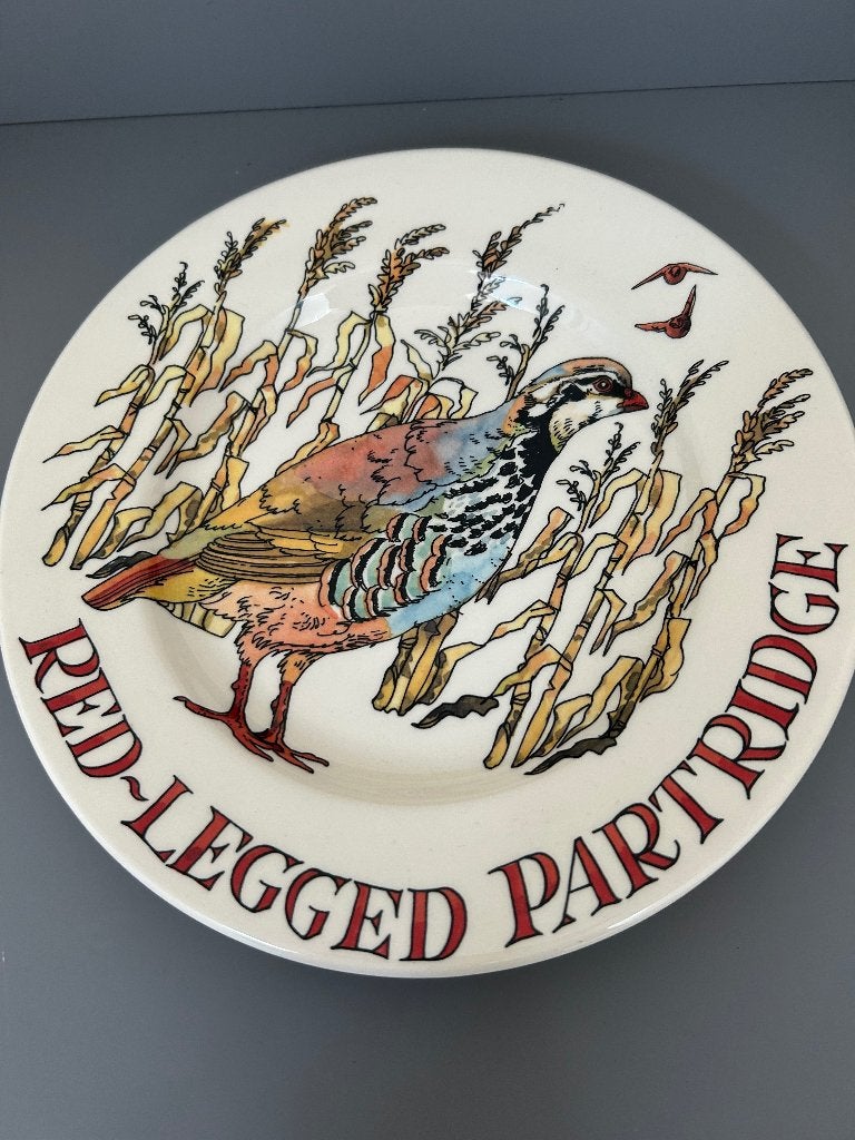 Emma Bridgewater Plate Red Legged Partridge, Nieuw, Ophalen of Verzenden, Overige stijlen, Kop(pen) en/of Schotel(s)