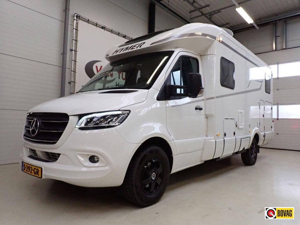 Hymer BMC T 580 9 G Automaat / LENGTEBEDDEN, Caravans en Kamperen, Campers, Automaat, Bedrijf, Diesel, Tot en met 3