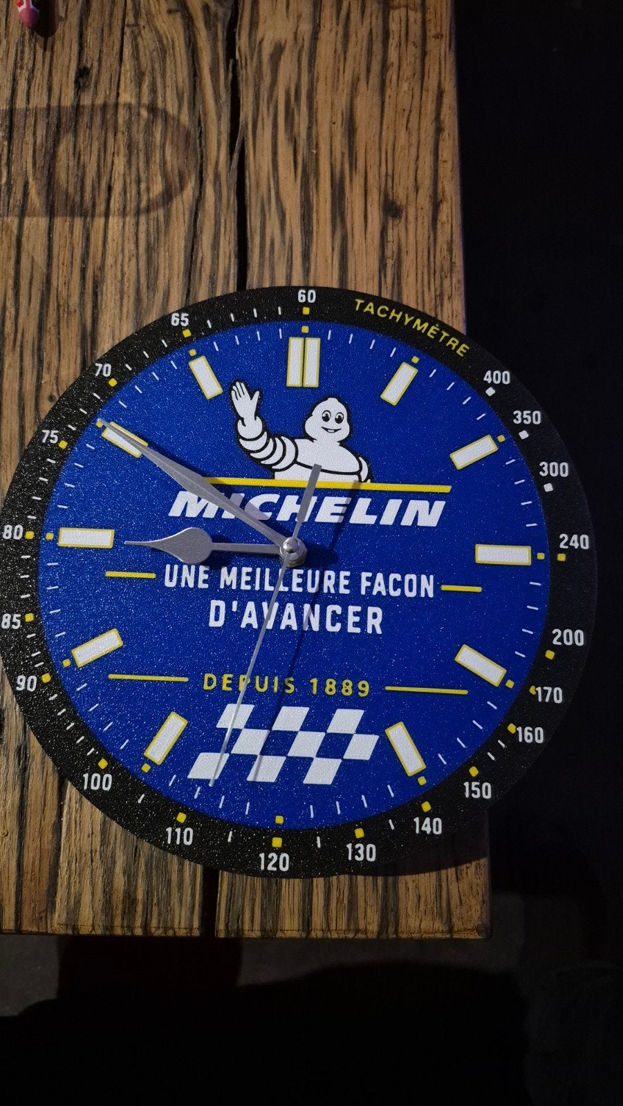 Michelin klok, Verzamelen, Ophalen of Verzenden, Nieuw, Reclamebord