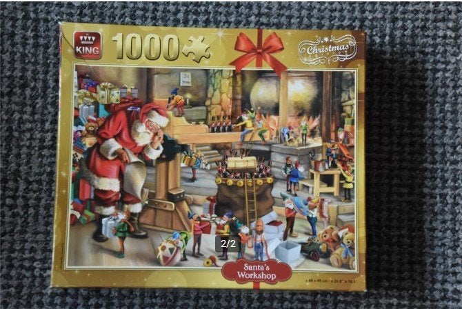Puzzel 1000 st, Ophalen, 500 t/m 1500 stukjes, Gebruikt