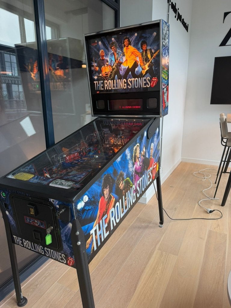 Flipperkast 'The Rolling Stones', Verzamelen, Automaten | Flipperkasten, Ophalen, Gebruikt, Flipperkast, Stern