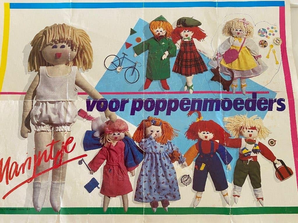 Patroon om zelf een pop te naaien, Ophalen of Verzenden, Gebruikt, Applicatie