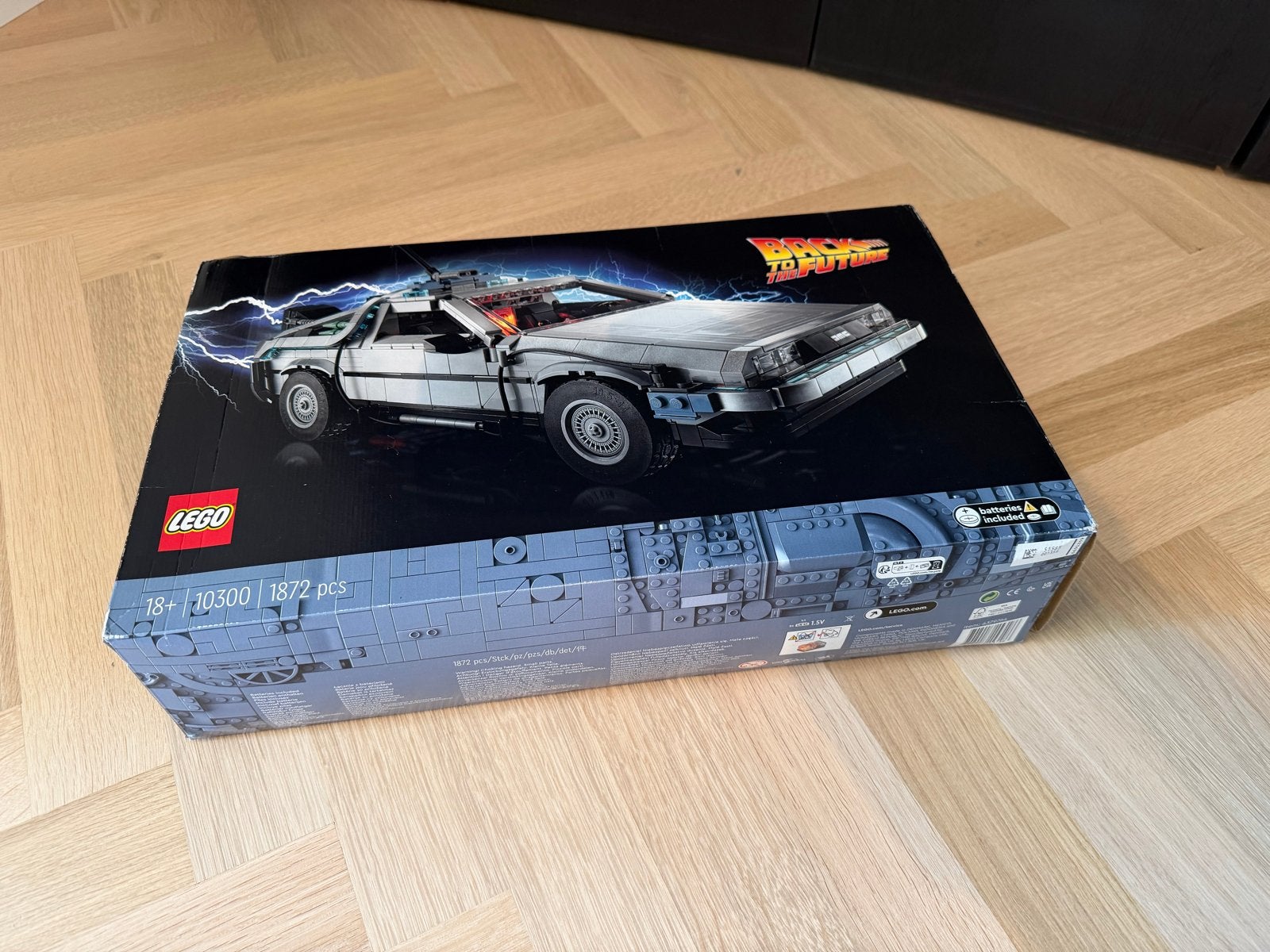 LEGO Back to the Future DeLorean (10300) - Nieuw in doos, Ophalen of Verzenden, Nieuw, Overige merken