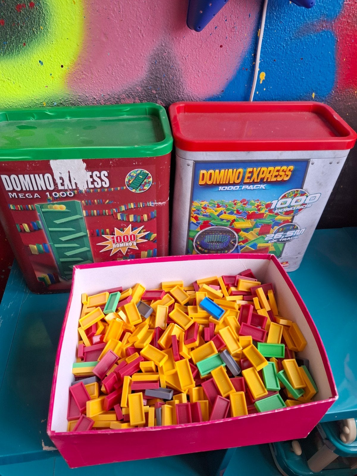 domino steentjes, Ophalen, Zo goed als nieuw
