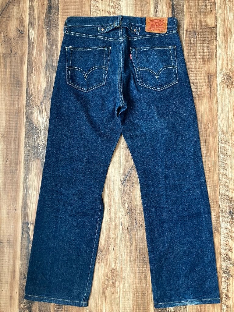Levi's 702XX W31 x L29 from 2003 Made in Japan Rare, Blauw, Ophalen of Verzenden, W30 - W32 (confectie 38/40), Gedragen