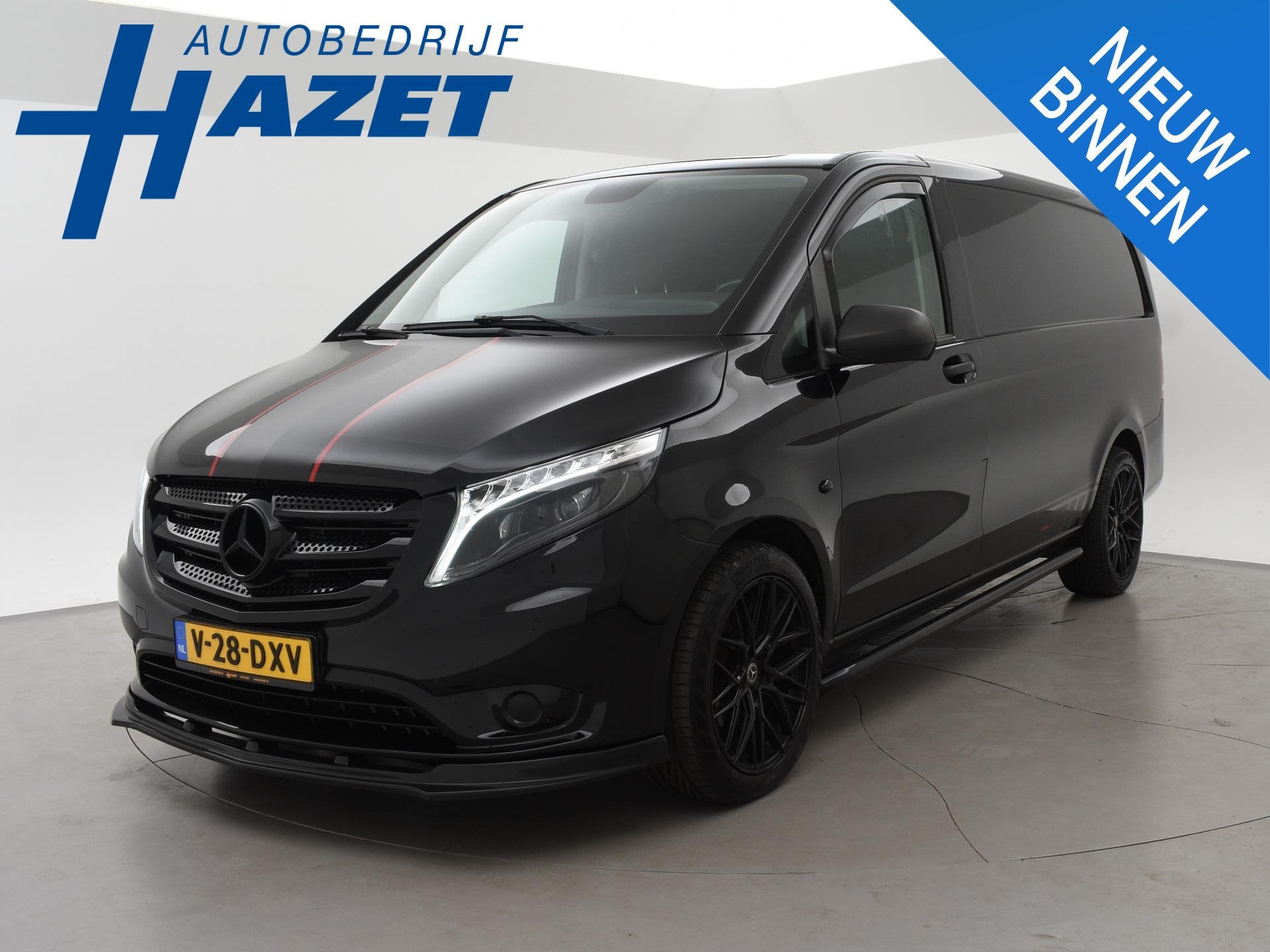 Mercedes-Benz Vito 114 CDI L2 + 19 INCH | SPOILERPAKKET | SI, Auto's, Euro 6, 4 cilinders, 2000 kg, Zwart