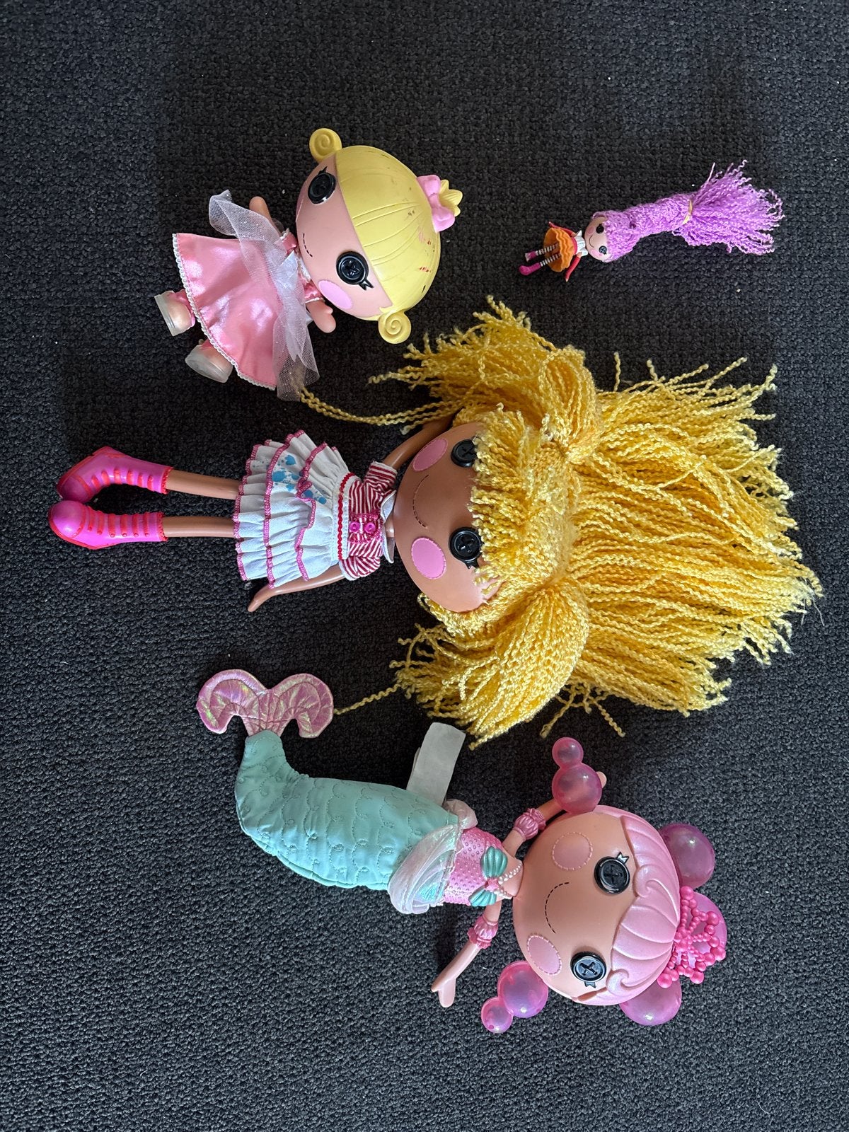 Lalaloopsy poppen set - 4 stuks, Ophalen of Verzenden, Gebruikt, Overige typen