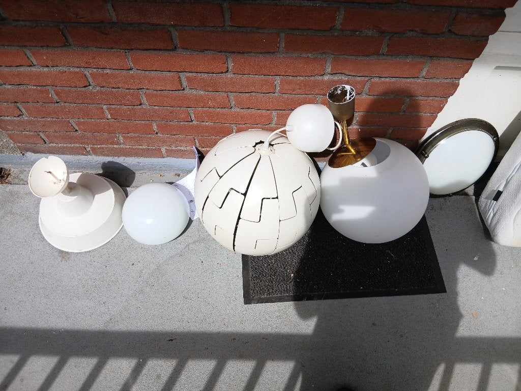 Plafondlampen, Ophalen