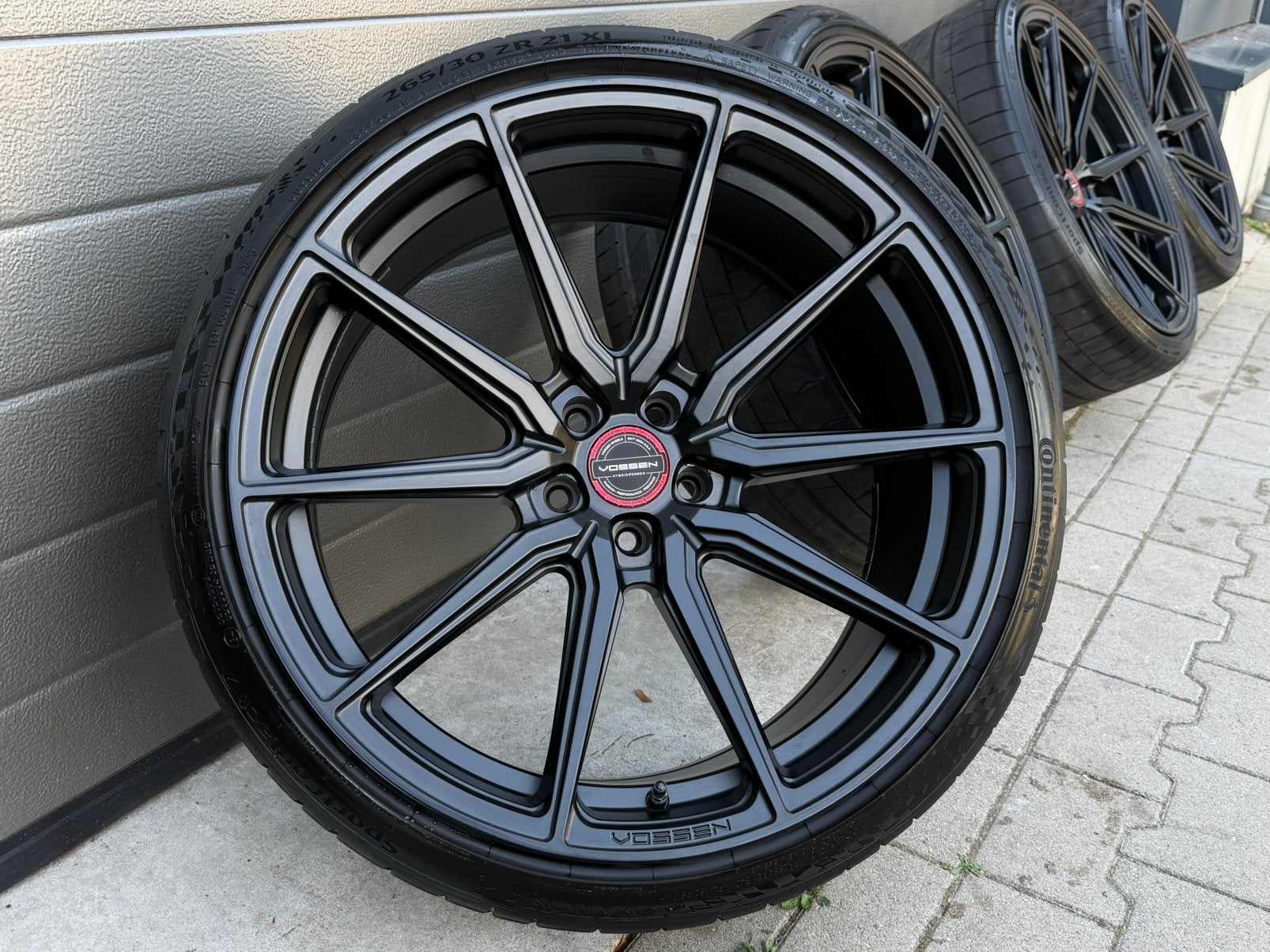 21” INCH VOSSEN HF-3 E63s E53 E-Klasse Breedset Origineel, Velg(en), 265 mm, Nieuw, Zomerbanden