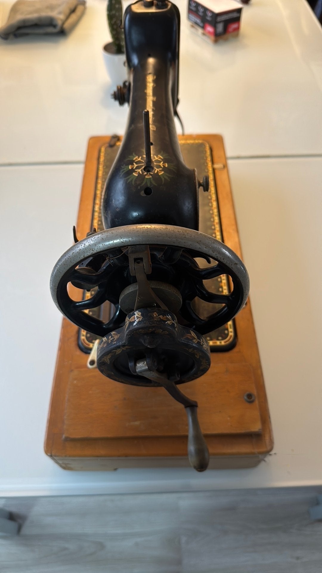 Antieke Singer naaimachine, Antiek en Kunst, Antiek | Naaimachines, Ophalen