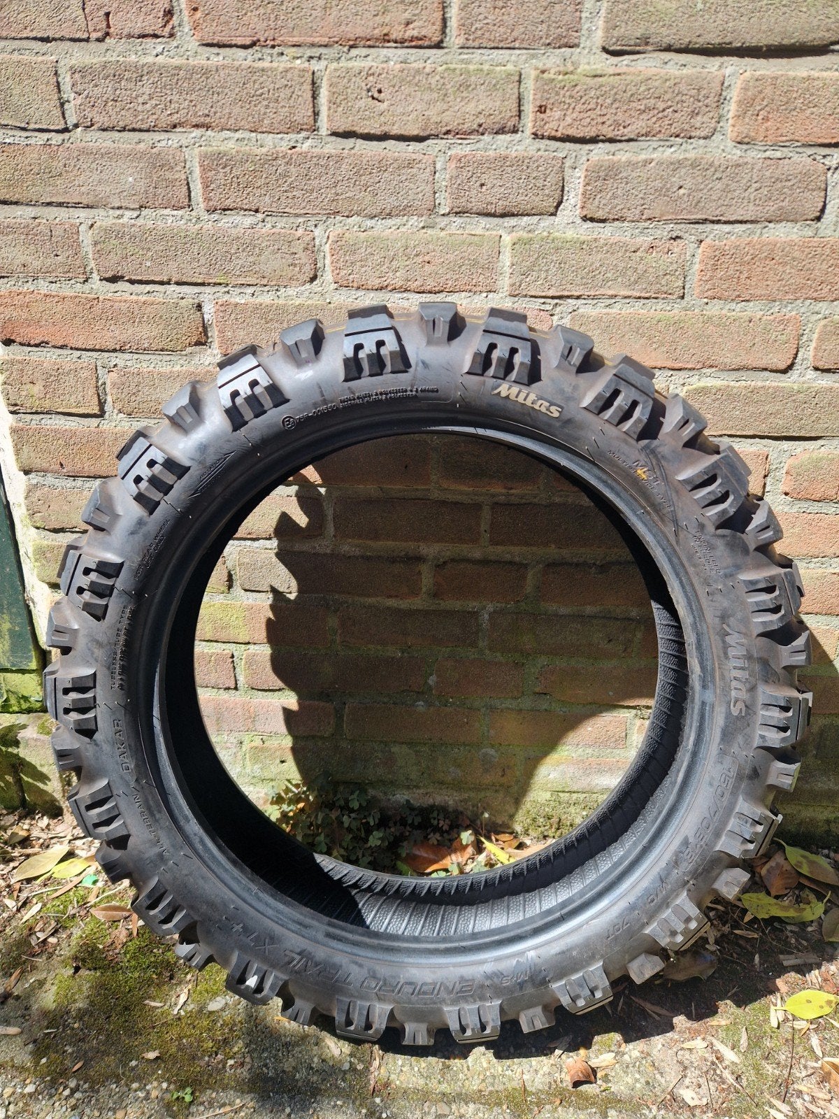 Mitas Enduro Trail XT+ Dakar, Ophalen of Verzenden, Gebruikt