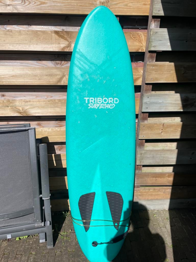 Tribord Surfboard 6’0, Watersport en Boten, Golfsurfen, Ophalen, Gebruikt, Funboard, Met vinnen