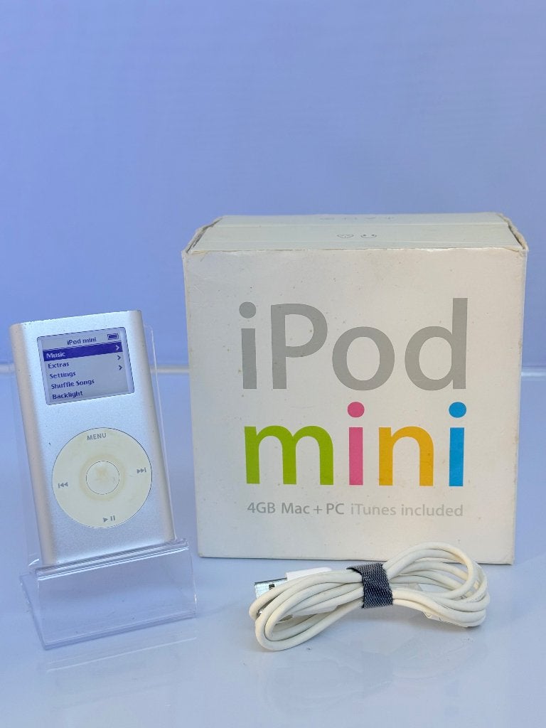 Apple iPod Mini 1e Generatie Zilver 4GB, Gebruikt, Mini, Ophalen of Verzenden, Zilver