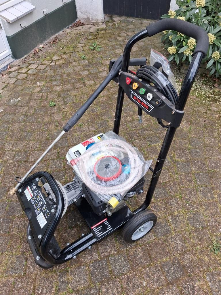 Nieuwe Benzine  hogedrukreiniger, Ophalen, Nieuw, Benzine