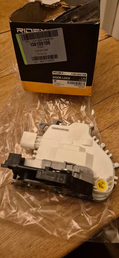Audi A4 Deurslot Ridex 1361D0109 - Nieuw, Ophalen of Verzenden, Nieuw, Audi, Deur