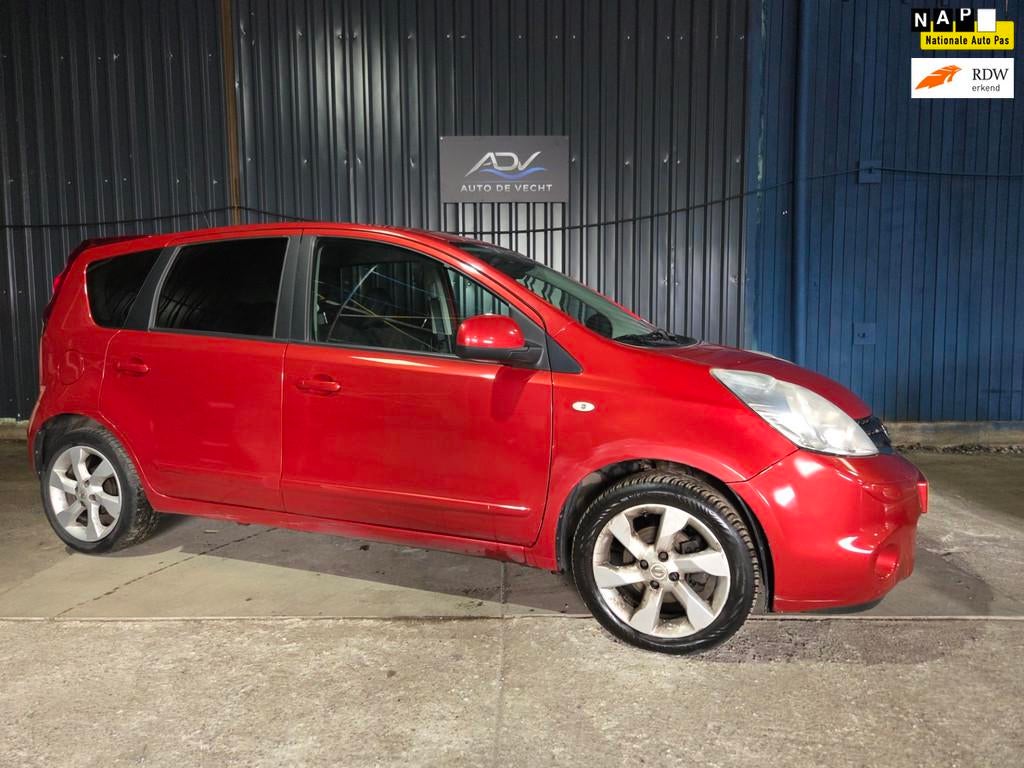 Nissan Note 1.4 Acenta AIRCO - CRUISE CONTROL - PARKEERSENSO, Auto's, Nissan, Bedrijf, Te koop, Note, ABS, Airbags, Airconditioning