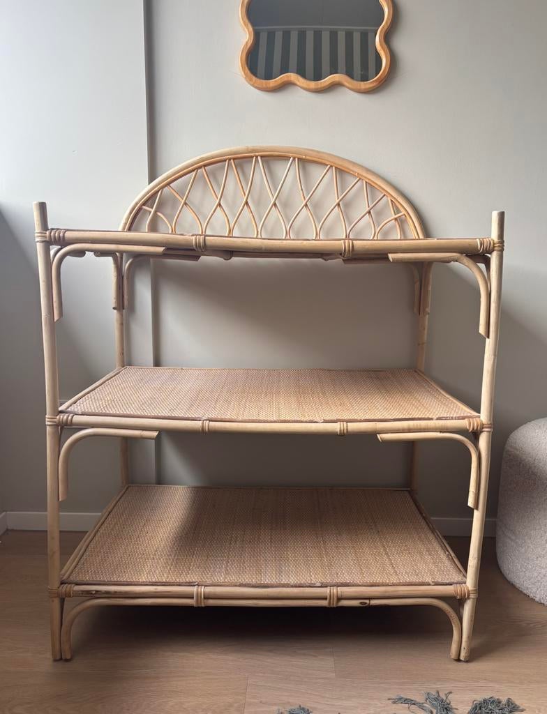 Prachtige rotan - boho commode, Kinderen en Baby's, Kinderkamer | Commodes en Kasten, Ophalen, 50 tot 70 cm, 90 tot 105 cm, 100 cm of meer