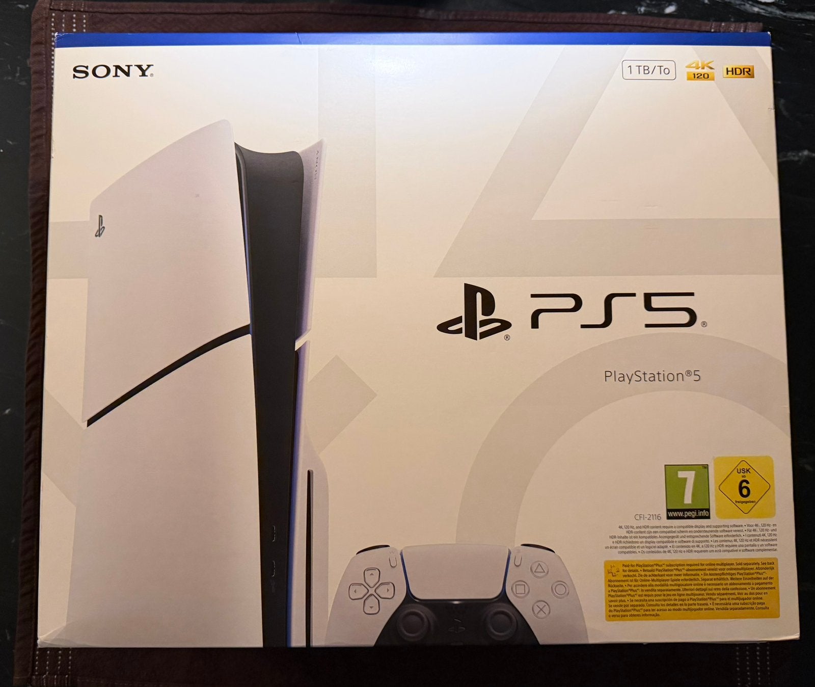 PlayStation 5 Slim Disc 1tb in nieuwstaat met spellen!, Ophalen of Verzenden, Zo goed als nieuw, Playstation 5