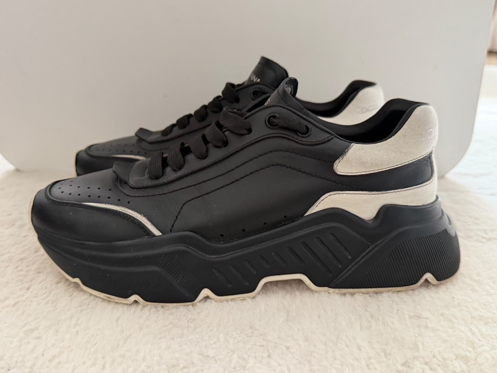 Dolce & Gabbana Daymaster maat 39, Ophalen of Verzenden, Gedragen, Zwart, Sneakers of Gympen