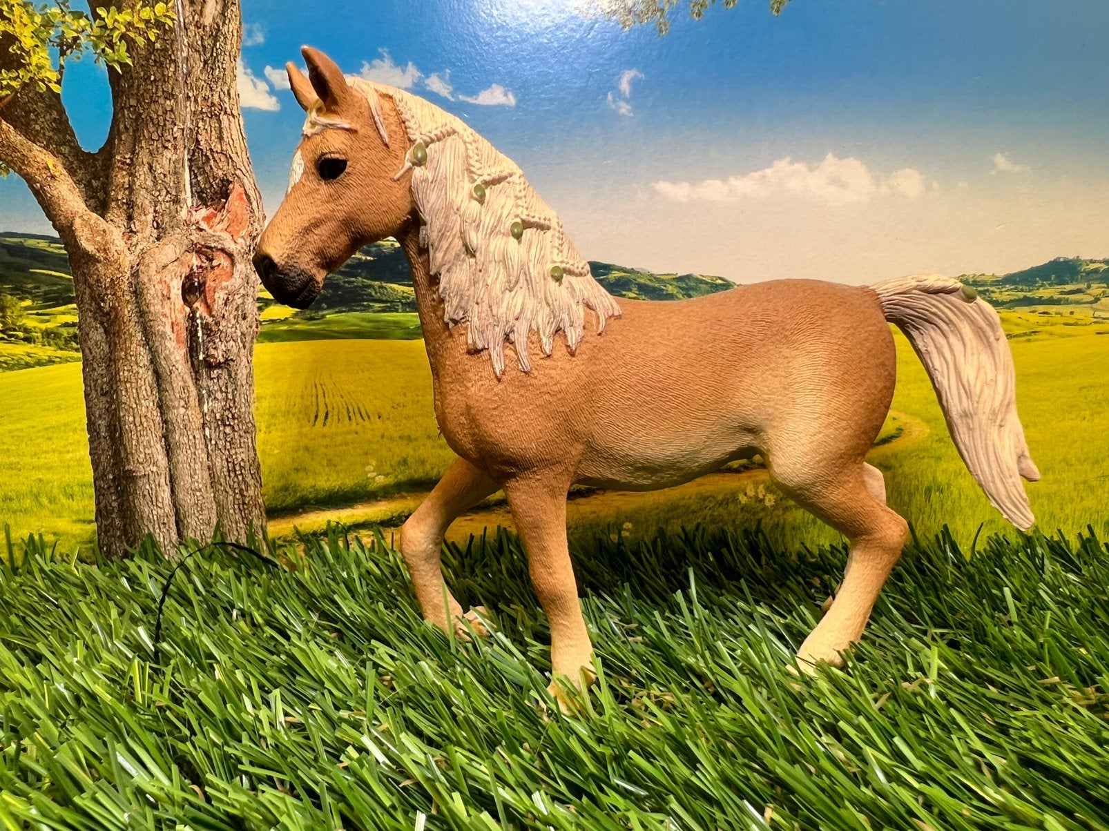 Schleich arabier limited edition 42414 mystery, Ophalen, Paard, Beeldje of Figuurtje