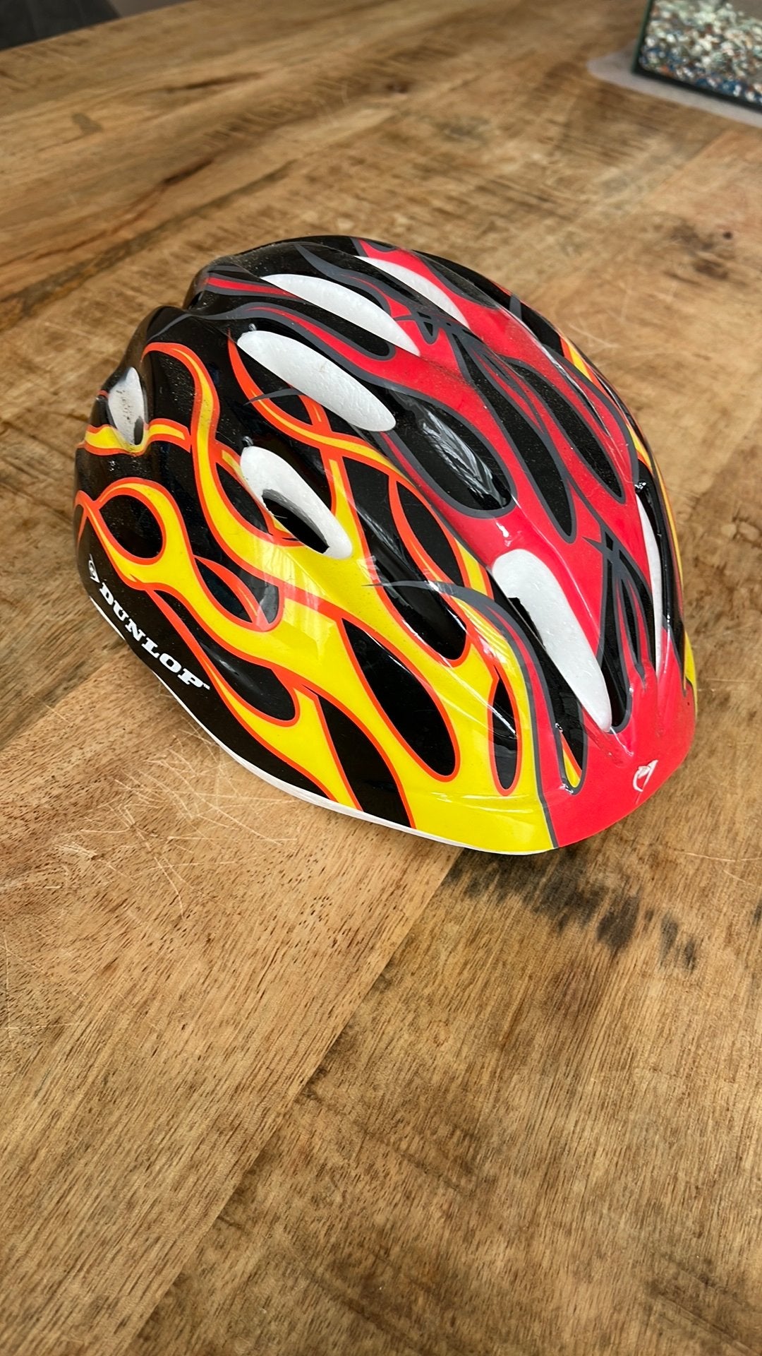 Fietshelm kids, Ophalen