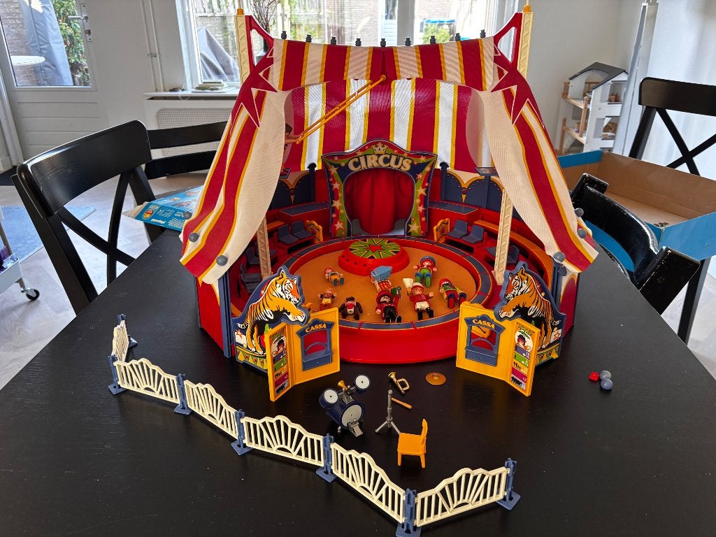 Playmobil Circus 4230 + 4231, Ophalen, Gebruikt, Complete set