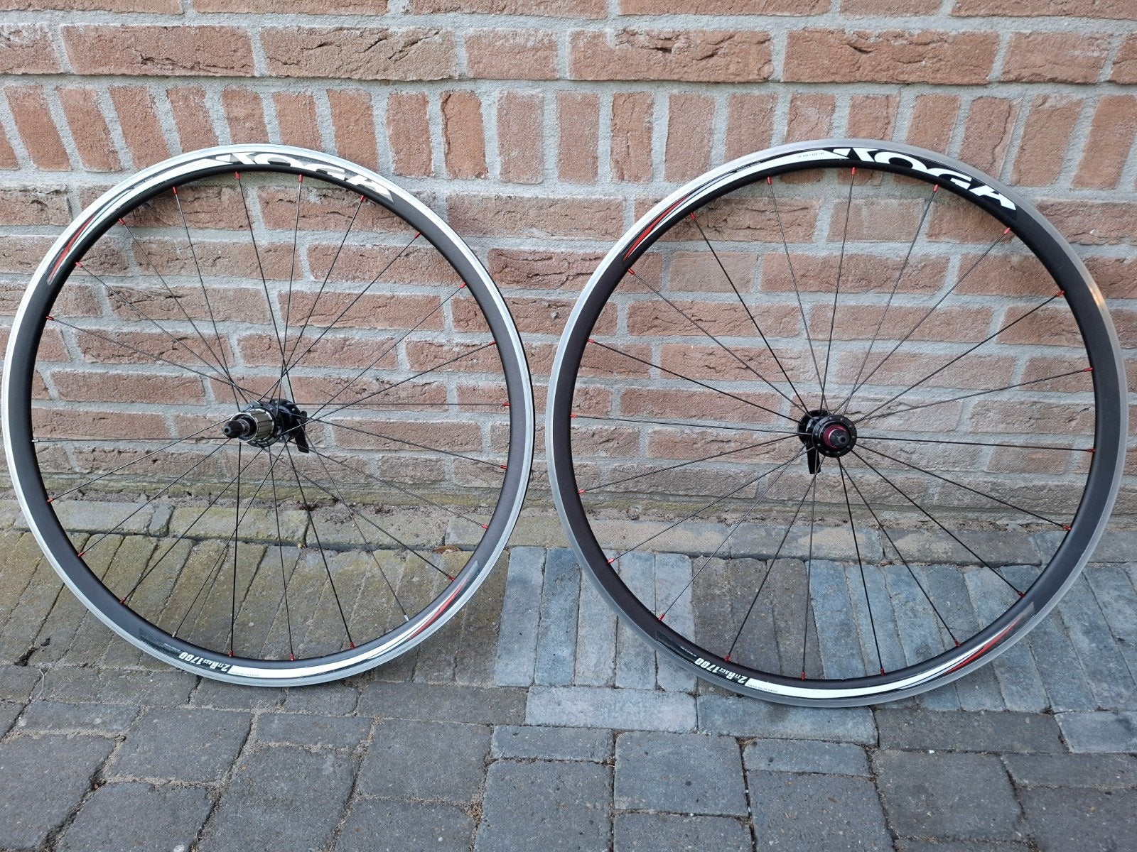 Koga Solacio Wielset met 1 kapotte spaak, Gebruikt, Aluminium, Koga, Racefiets