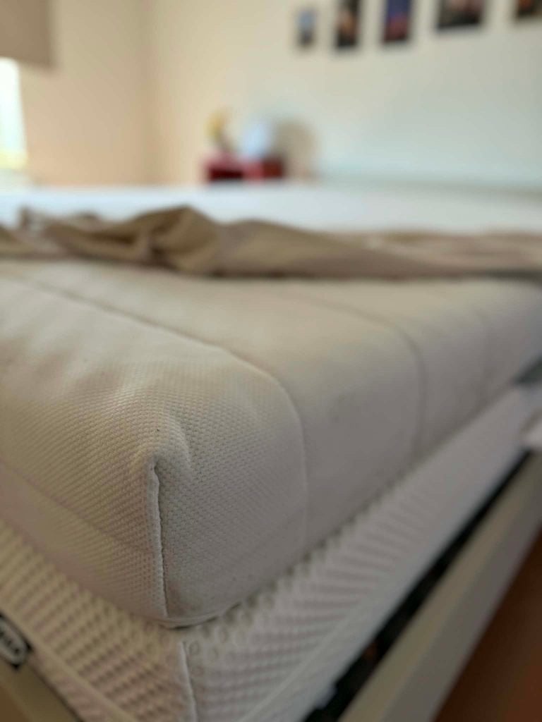 Topper & Mattress, Huis en Inrichting, Slaapkamer | Matrassen en Bedbodems, Tweepersoons, Zo goed als nieuw, Matras, 200 cm