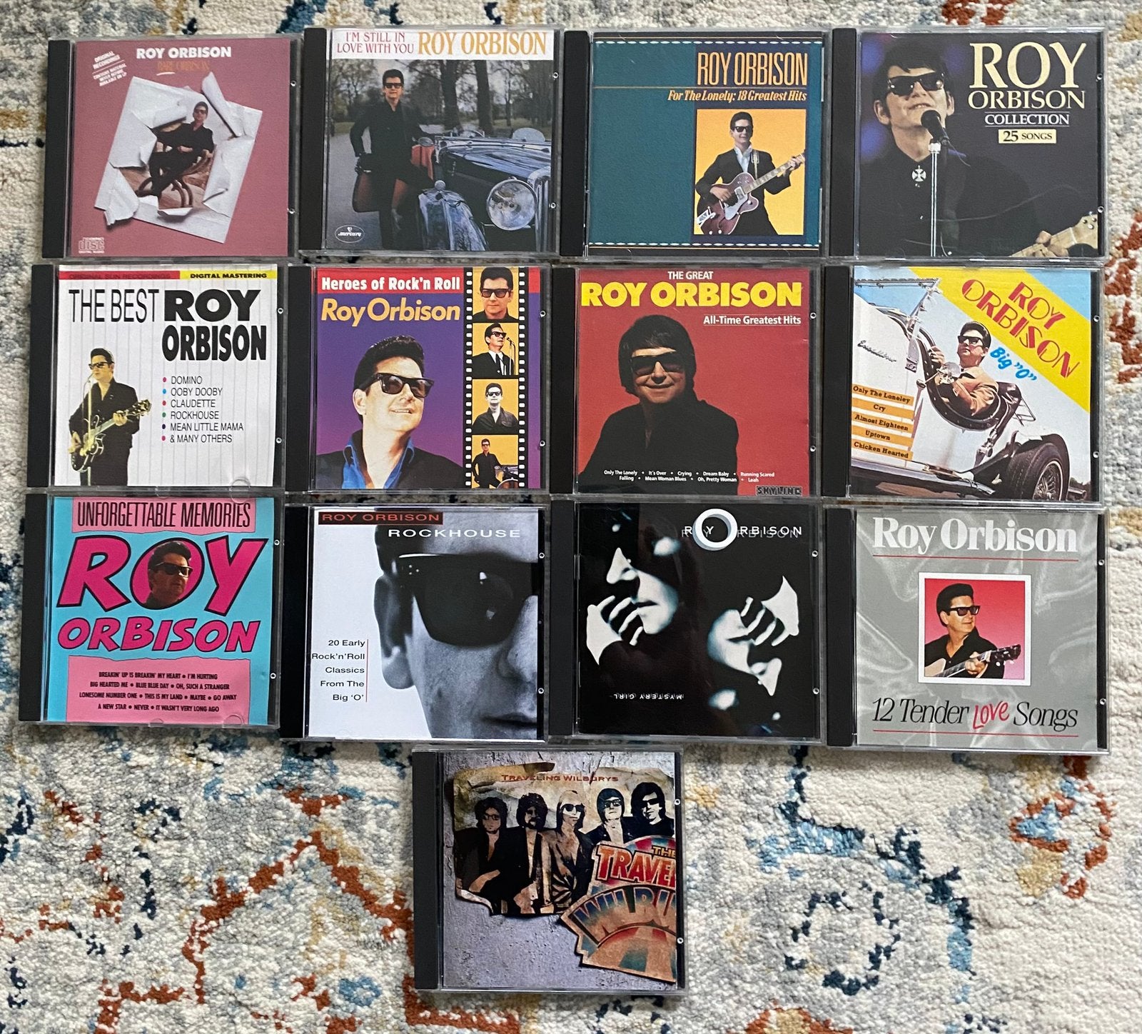 GROTE CD COLLECTIE ROY ORBISON, Ophalen of Verzenden, Zo goed als nieuw, Poprock