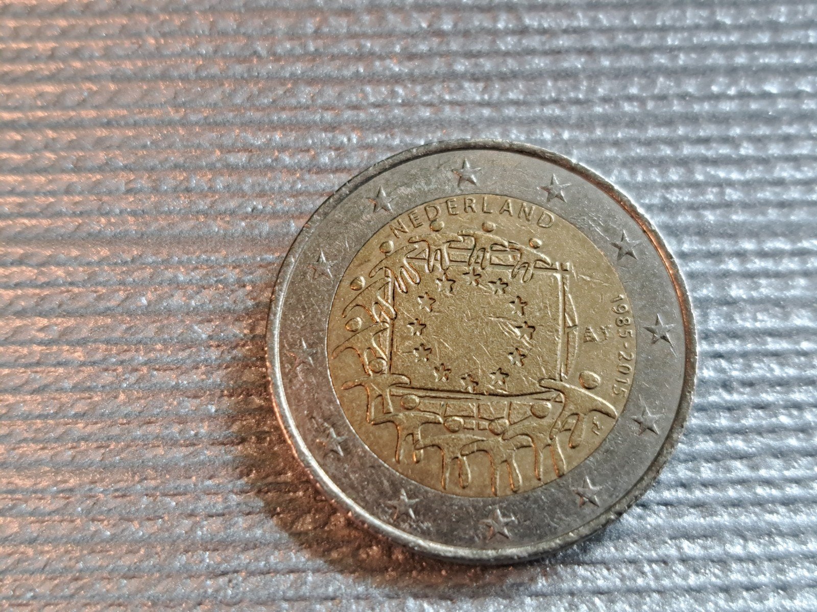 2 euro cc Nederland 2015 Europese Vlag, Ophalen of Verzenden, Overige landen, 2 euro
