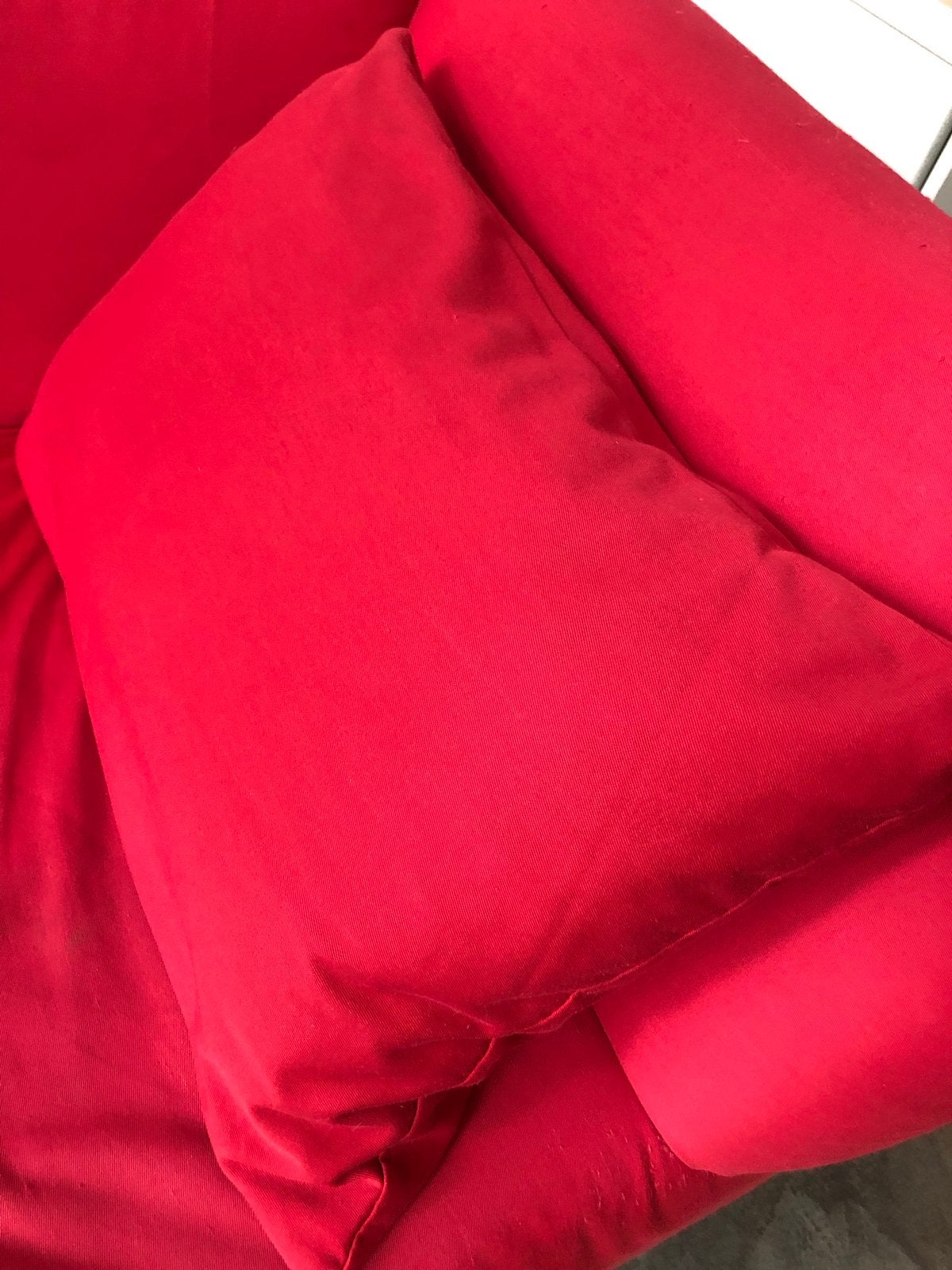 2x IKEA rode stoel - Goed zitcomfort, gratis af te halen, Ophalen, Gebruikt, Stof