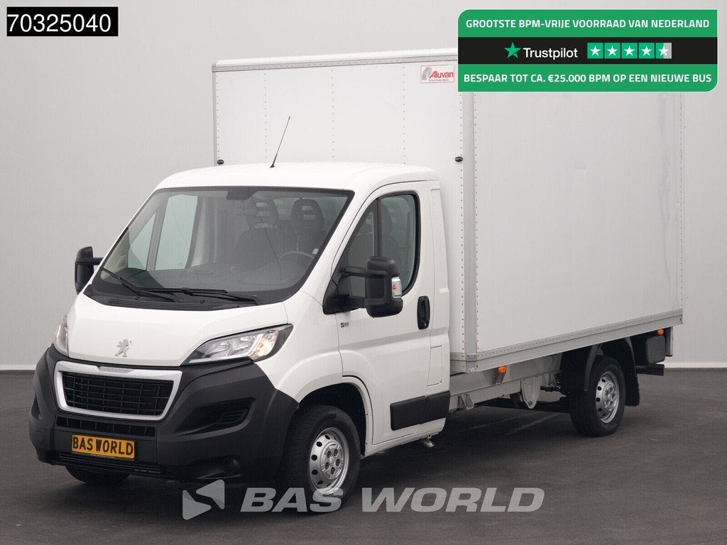 Peugeot Boxer 140PK D'Hollandia Laadklep Bakwagen Airco Euro, 2522 kg, Stof, Gebruikt, 4 cilinders