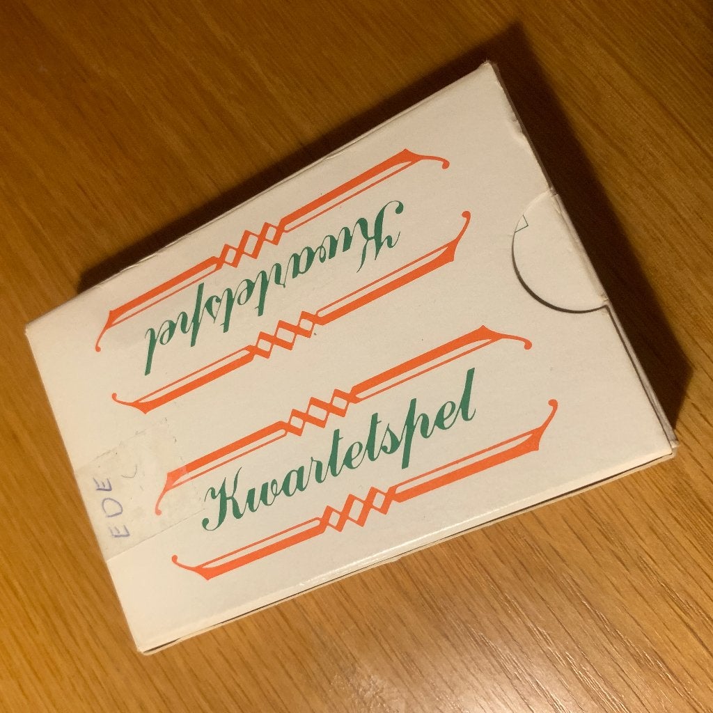 Vintage kwartetspel Ede - Reclame Kwartet bedrijven, Verzamelen, Speelkaarten, Jokers en Kwartetten, Ophalen of Verzenden, Gebruikt