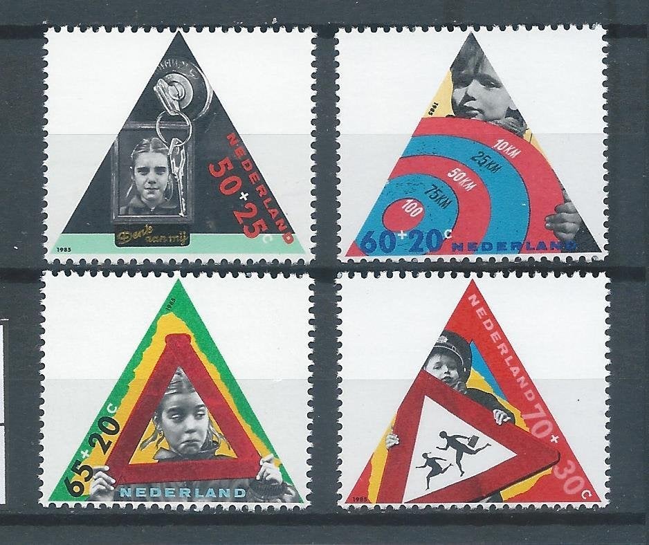 8238 – Nederland – NVPH 1340-1343 (postfris), Ophalen of Verzenden, Na 1940, Postfris