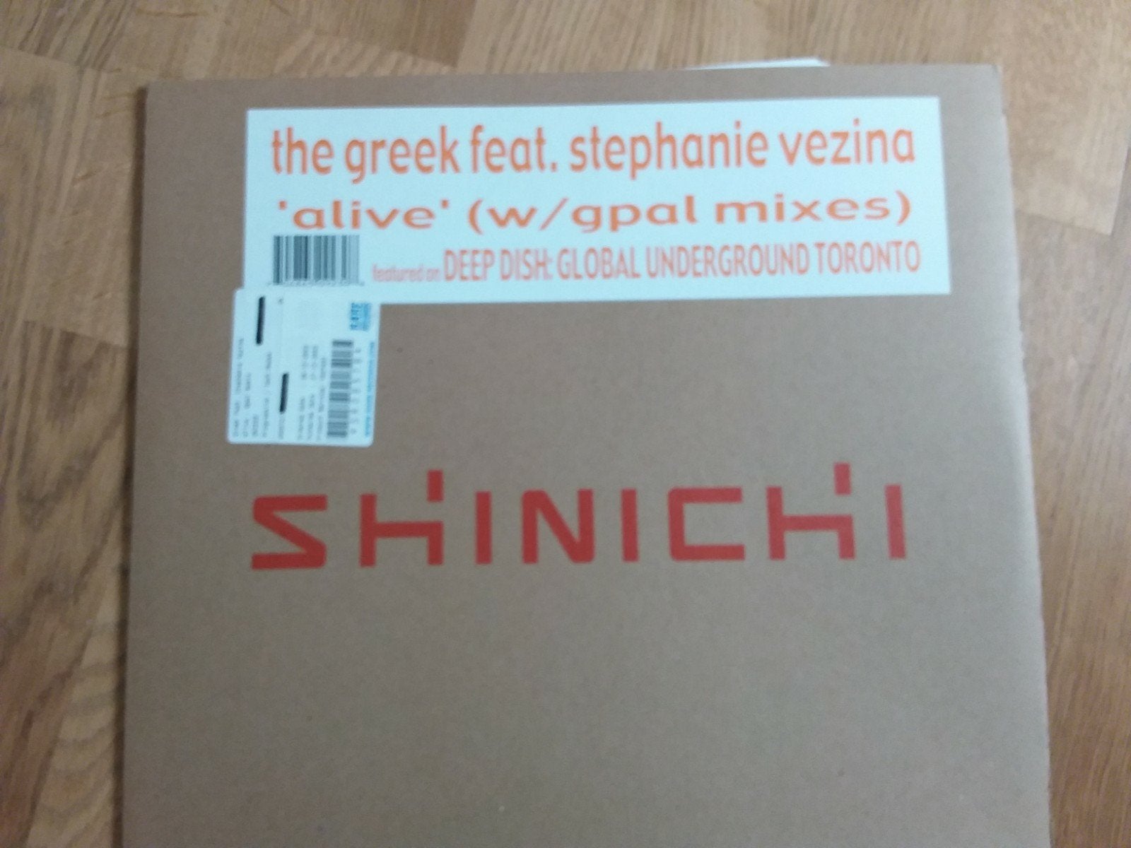 Vinyl The Greek Feat. Dubbel, Ophalen of Verzenden, Gebruikt, 12 inch