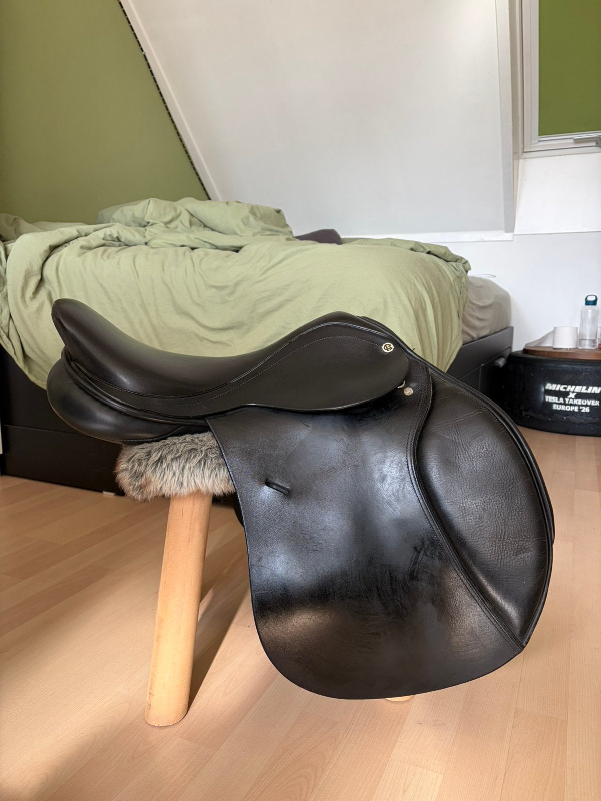 Nieuw Barnsby vzh zadel 17,5 M, Ophalen, Zo goed als nieuw, Recreatie