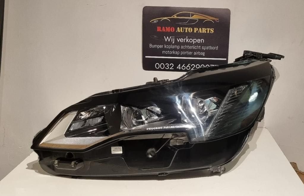 PEUGEOT 3008 5008 FACELIFT LED TECHNOLOGY KOPLAMP 9836230680, Gebruikt, -, -, Ophalen of Verzenden