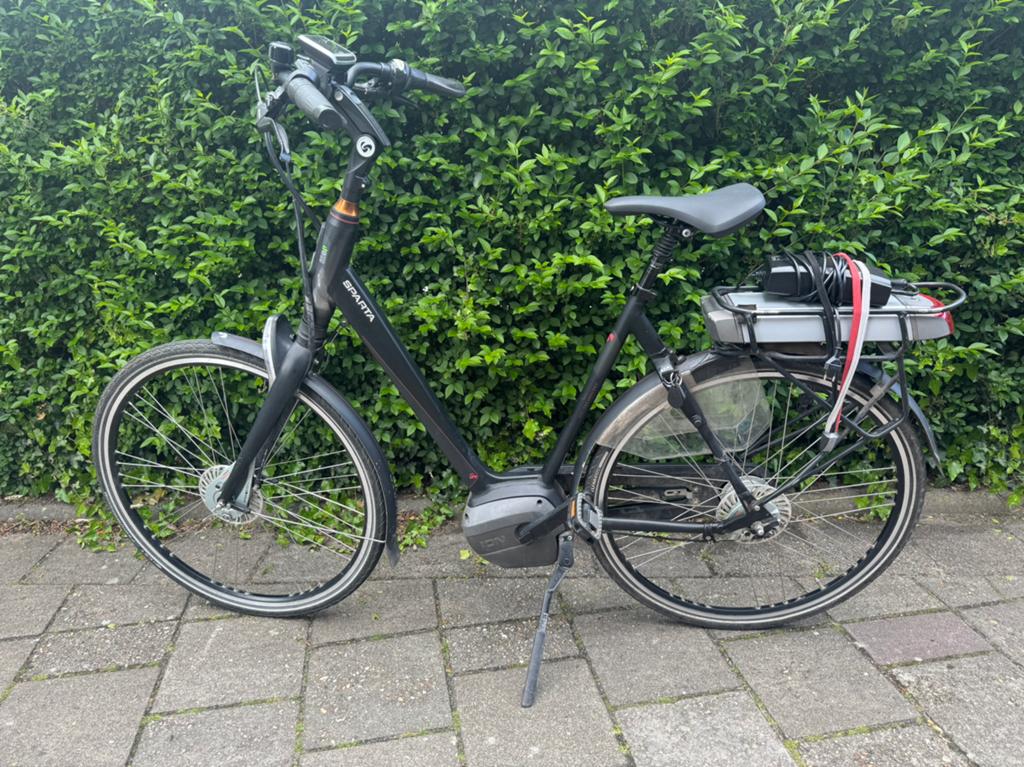 Mooie electrische sparta M8I met middenmotor, Fietsen en Brommers, Fietsen | Dames | Damesfietsen, 56 cm of meer, Ophalen, Zo goed als nieuw