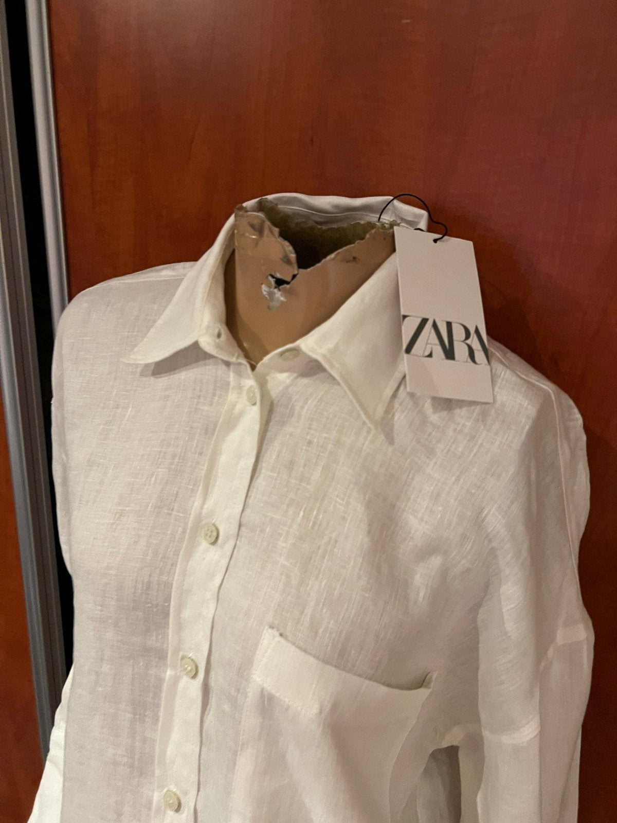 ZARA linnen blouse XS - NIEUW MET KAARTJES, Kleding | Dames, F, G, Nieuw, Ophalen of Verzenden