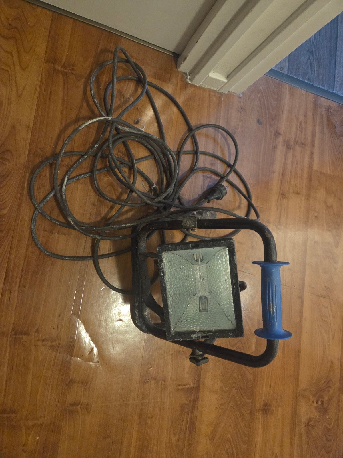 Eurolux bouwlamp 500W, Ophalen of Verzenden, Gebruikt, 500 watt of meer, Lamp