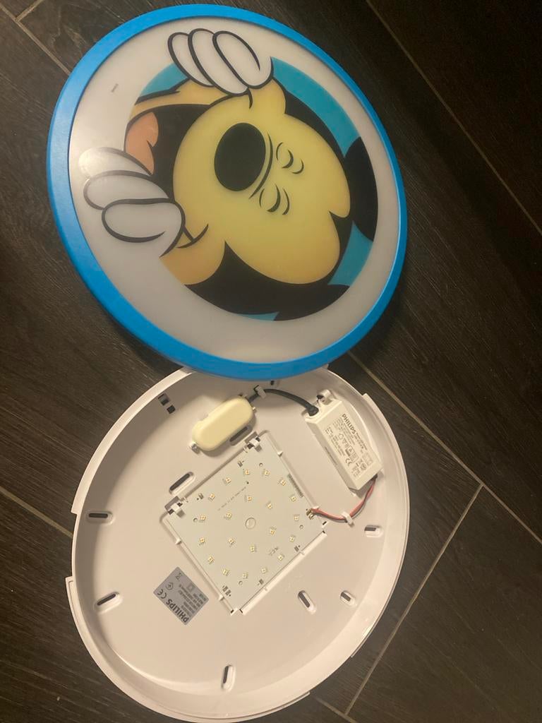 Disney plafondlamp met Mickey Mouse, Huis en Inrichting, Ophalen, Gebruikt, Kunststof