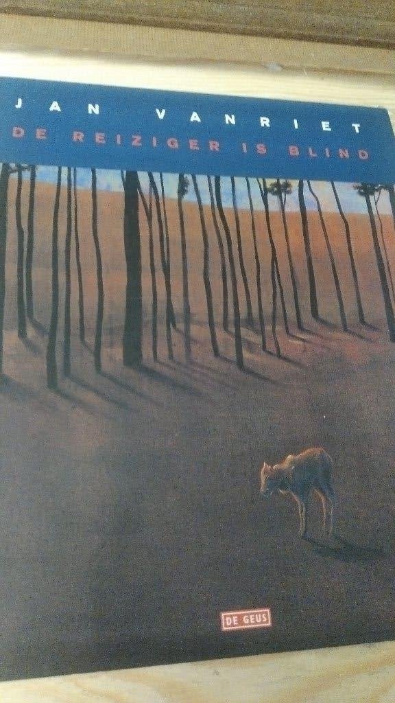Jan Vanriet De reiziger is blind, Verzenden, Gelezen, Schilder- en Tekenkunst